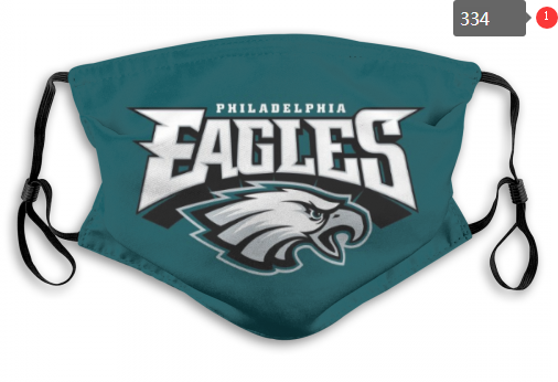 NFL Philadelphia Eagles Dust mask with filter->nfl dust mask->Sports Accessory